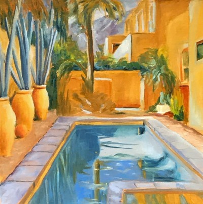 Palm Springs Pool II 12x12